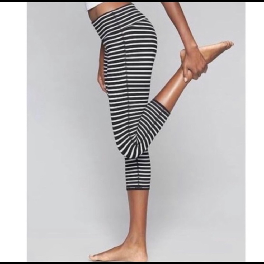 Black & White Athleta Leggings